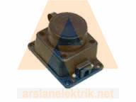 Schneider Electric 3201-362-0300 1x16A Monofaze Kauçuk Duvar Prizi IP44 - Görsel 2