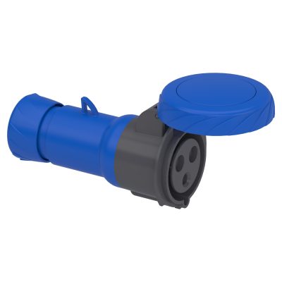 Schneider PKF32M723 PratiKa 200-250 V AC 3x32A 2P+T Monofaze IP67 Vida Bağlantılı Uzatma Prizi