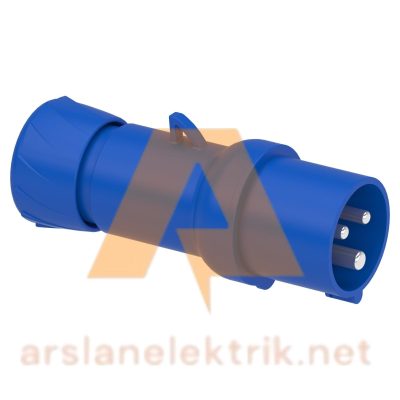 Schneider PKX16M423 Pratika 200-250 V AC 3x16A 2P+T Monofaze IP44 Hızlı Bağlantılı Düz Fiş
