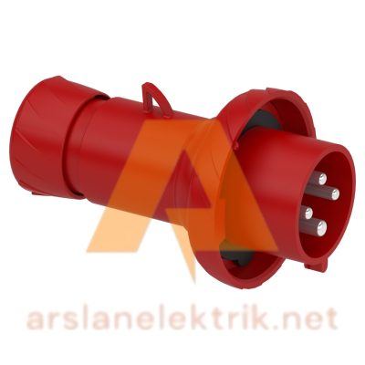 Schneider PKX32M734 PratiKa 380-415 V AC 4x32A ,3P+T Trifaze IP67 Hızlı Bağlantılı Düz Fiş