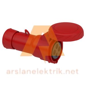 Schneider PKY32M734 PratiKa 380-415 V AC 4x32A 3P+T Trifaze IP67 Hızlı Bağlantılı Uzatma Prizi