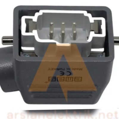 Emas EBM06FU10 Metal 6 Kontak Uzatma Tipi Fiş 16A  Yandan Girişli Çok Kontaklı ; 6 Kontaklı Çoklu Fiş ve Prizler