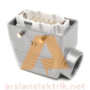 Emas EBM10FU10 Metal 10 Kontak Uzatma Tipi Fiş 16A Yandan Girişli Çok Kontaklı ;10 Kontaklı Çoklu Fiş ve Prizler