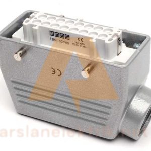 Emas EBM16PU10 Metal 16 Kontak Uzatma Tipi Priz ,16A Yandan Girişli Çok Kontakı ; 16 Kontaklı Çoklu Fiş ve Prizler