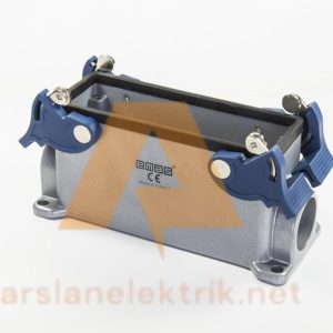 Emas EBM24GD14   Metal 24 Kontak Duvar Tipi Boş Gövde Yandan Girişli 4 Mandallı Çok Kontaklı ; 24 Kontaklı Çoklu Fiş ve Prizler