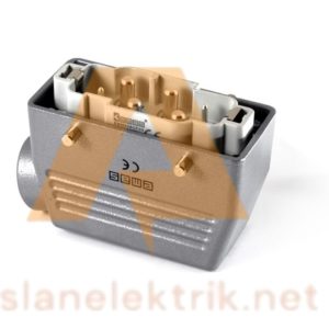 Emas EBM806FU10 Metal 6 Kontak Uzatma Tipi Fiş (4x80A)+(2x16A) Yandan Girişli Çok Kontaklı ; 6 Kontaklı Çoklu Fiş ve Prizler