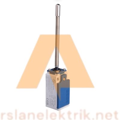 Emas L5K13SOM102 L5 Plastik Gövde 7 mm Küt Metal Uç Metal Yay Kol Ani Hareketli 1NO+1NC Sınır Şalter