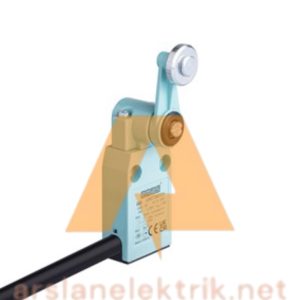Emas  L61K13MEM121 L61 Metal Gövde 18 mm Metal Kollu Makara Ani Hareketli 1NO+1NC Sınır Şalter