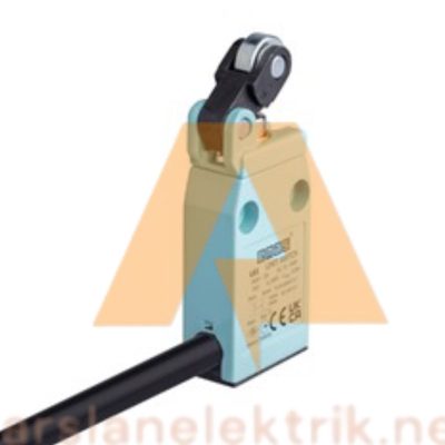 Emas L61K13MIM311 L61 Metal Gövde 14 mm Metal Makaralı Manivela Ani Hareketli 1NO+1NC Sınır Şalter