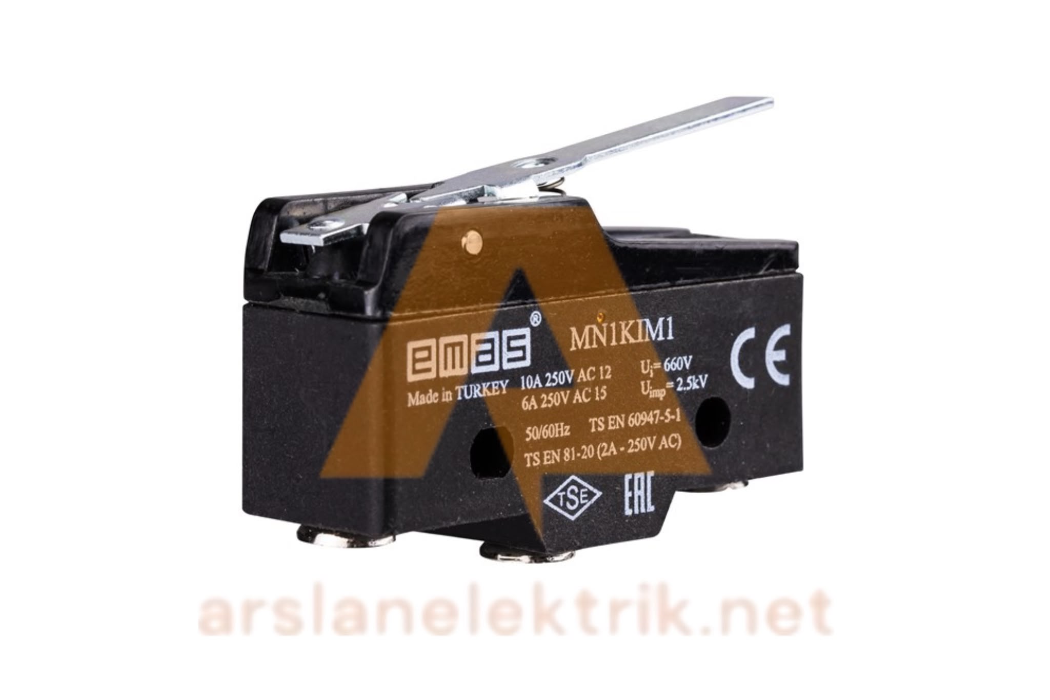 Emas MN1KIM1 Asal Siviç Metal Kısa Kollu 1CO MN1 Serisi Plastik Mini Switch