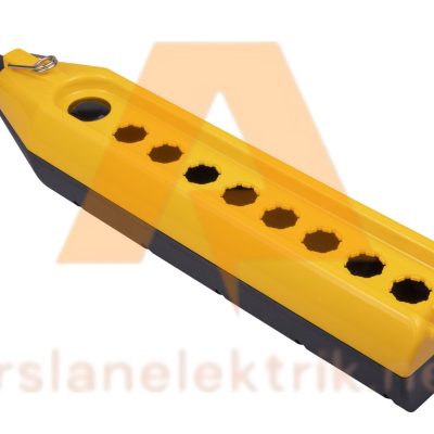 Emas PV9T1X - 9 Lu Vinç Kumanda Kutusu Boş ; PV Serisi 9 Gözlü Boş Bir Kör Tapalı Vinç Kumanda Kutusu