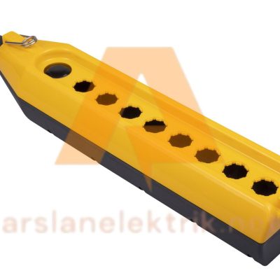 Emas PV9T1X - 9 Lu Vinç Kumanda Kutusu Boş PV Serisi 9 Gözlü Boş Vinç Kumanda Kutusu Bir Kör Tapalı