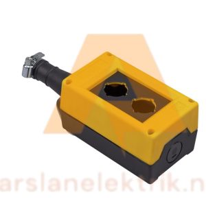 Emas PVK2X 2 Gözlü Boş Butonsuz PVK Serisi 2 Gözlü Boş Vinç Kumanda Kutusu