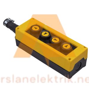 Emas PVK4E - 4 Gözlü PVK Serisi  ; 4 Gözlü Tek Hızlı Vinç Kumanda Kutusu