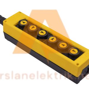 Emas PVK6E  6 Gözlü Vinç Kumanda Kutusu PVK Serisi ; 6 Gözlü Tek Hızlı Vinç Kumanda Kutusu