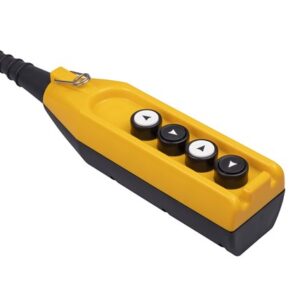 Emas PV4Z22- 4 Lü Vinç Kumanda Kutusu PV Serisi 4 Gözlü Tek Hızlı 1.Delik Kapalı Vinç Kumanda Kutusu