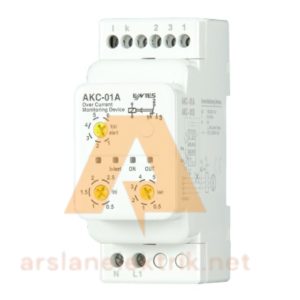 Entes  AKC-01A  Aşırı Akım Koruma Rolesi 1-10000/5A veya 0,5-5A Direkt