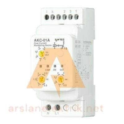 Entes  AKC-01A  Aşırı Akım Koruma Rolesi 1-10000/5A veya 0,5-5A Direkt