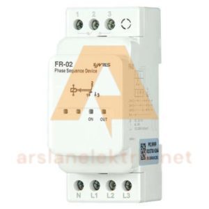 Entes FR-02 Motor Faz Sırası Koruma Rolesi