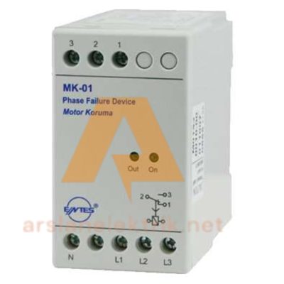 Entes MK-01 Motor (Faz) Koruma Rolesi