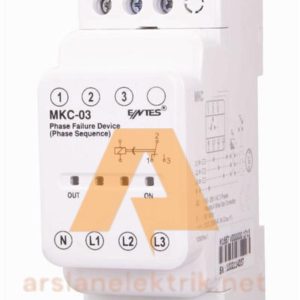 Entes MKC-03 Motor (Faz) Koruma Rolesi