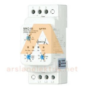 Entes MKC-06P Motor (Faz) Koruma Rolesi