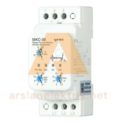 Entes MKC-06P Motor (Faz) Koruma Rolesi