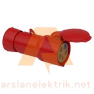 Schneider PKY16M435 Pratika 380-415 V AC 5x16A 3P+N+T Trıfaze IP44 Hızlı Bağlantılı Uzatma Prizi