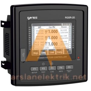Entes RGSR-20S Reaktif Güç Kontrol Rolesi Grafik Lcdli