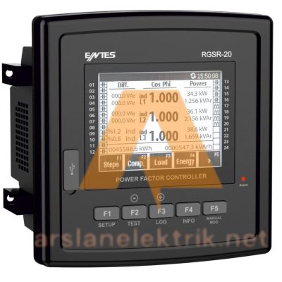 Entes RGSR-20S Reaktif Güç Kontrol Rolesi Grafik Lcdli