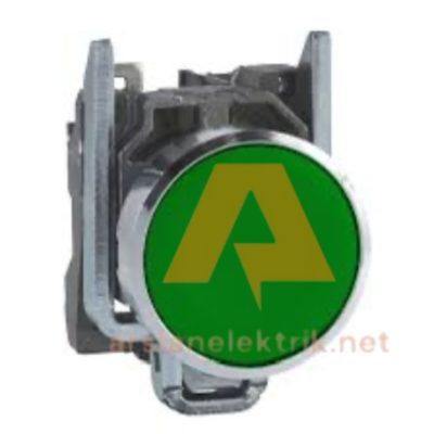 Schneider Electric XB4-BA31 Yeşil Yaylı Buton 22 MM 1NA