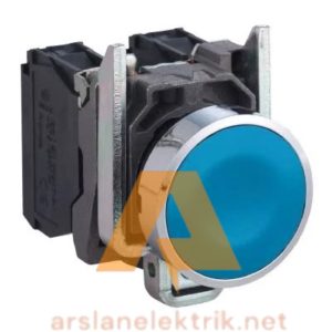 Schneider Electric XB4-BA61 Mavi Yaylı Buton 22 MM 1NA