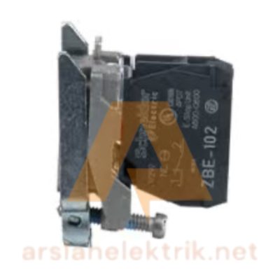 Schneider Electric ZB4BZ102 Gövde/Sabitleme Bilezikli Tek Kontak Bloğu 1NK Vida Kelepçesi Terminali