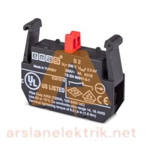 Emas ,B2 Stop Kontak Blok 1NK