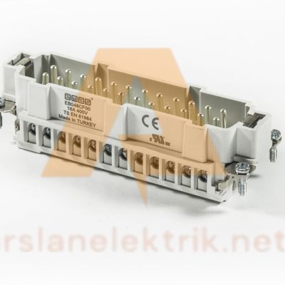 Emas EB048CF00  48 Kontak Çekirdek Fiş 16A 25-48 Çok Kontaklı ; 48 Kontaklı Çoklu Fiş ve Prizler