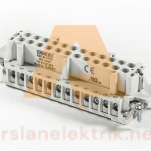 Emas EB048CP00  48 Kontak Çekirdek Priz 16A 25-48 Çok Kontaklı ; 48 Kontaklı Çoklu Fiş ve Prizler