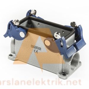 Emas EBM16GD24  Metal 16 Kontak Duvar Tipi Boş Gövde Çift Yan Girişli 4 Mandallı Çok Kontaklı ; 16 Kontaklı Çoklu Fiş ve Prizler