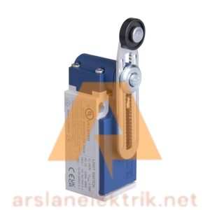 Emas L5K13MEP122  L5 Plastik Gövde 18 mm Plastik Ayarlanabilir Kollu Makara Ani Hareketli 1NO+1NC Sınır Şalter