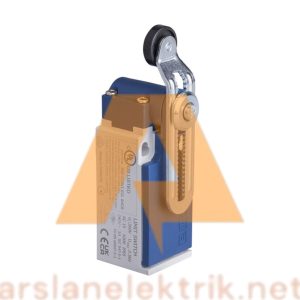 Emas L5K13MEP124  L5 Plastik Gövde 18 mm Plastik Ayarlanabilir Kollu Makara Ani Hareketli 1NO+1NC Sınır Şalter