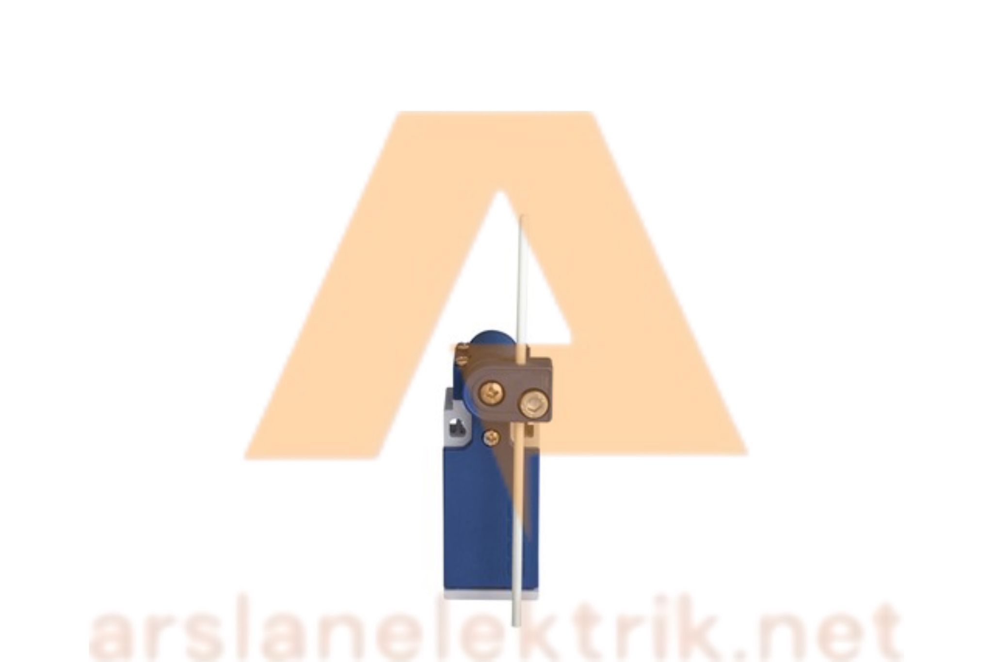 Emas L5K13REF121 L5 Plastik Gövde 3 mm Fiber Rijit Kol Ani Hareketli 1NO+1NC Sınır Şalter - Görsel 2