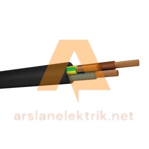 NMH 2*2,5 mm H05Rr-F (Nmh) Kauçuk Kablo