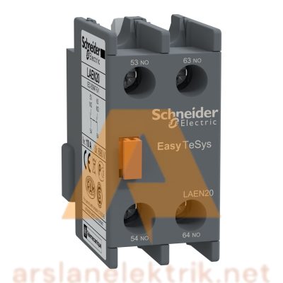 Schneider Electric, LAEN20 EasyPact TVS, Kontatörler İçin Üst Yardımcı Kontak Blok, 2NA