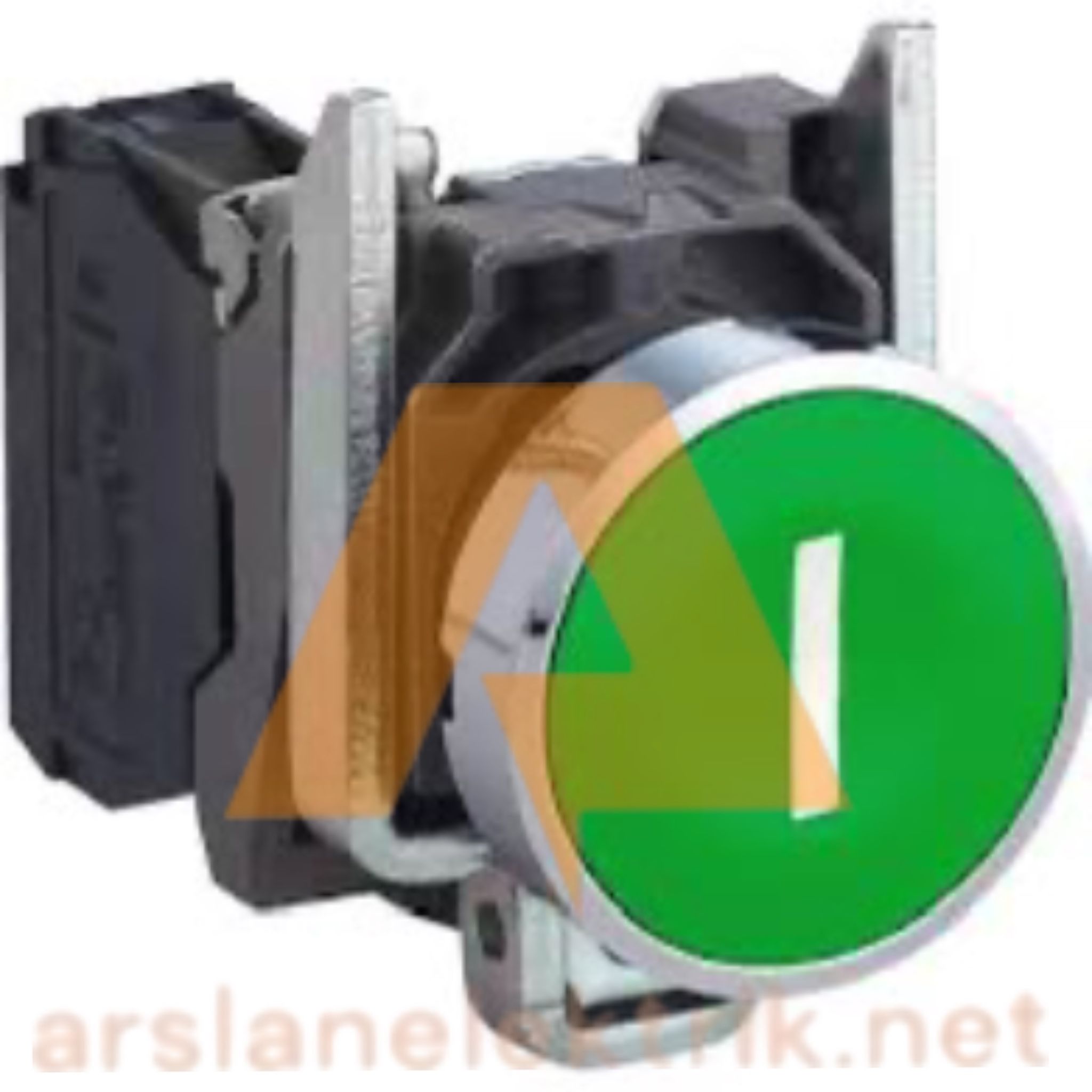 Schneider Electric XB4BA3311 "I" İşaretli Yeşil Yaylı Buton ,1NA ,22 MM