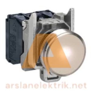 Schneider Electric XB4BVM1 230-240V AC Ledli  Ø22 Sinyal Lambası Beyaz
