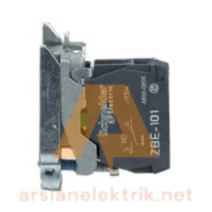 Schneider Electric ZB4BZ101 Gövde/Sabitleme Bilezikli Tek Kontak Bloğu 1NA Vida Kelepçesi Terminali