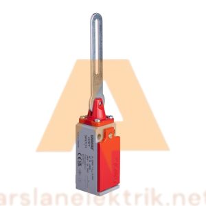 Emas L51K13LEM622  L51 Metal Gövde , Metal Menteşe Emniyet Sivici , Ani Hareketli , 1NO+1NC , Sınır Şalteri