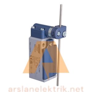 Emas L51K13REM121  L51 Metal Gövde , 3 mm Metal Rijit Kol , Ani Hareketli , 1NO+1NC , Sınır Şalteri