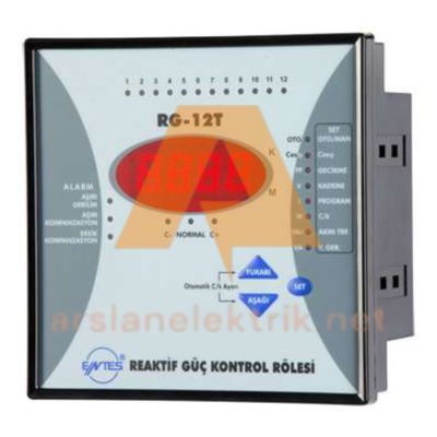 Entes RG-12T Reaktif güç kontrol rölesi 12 kademeli