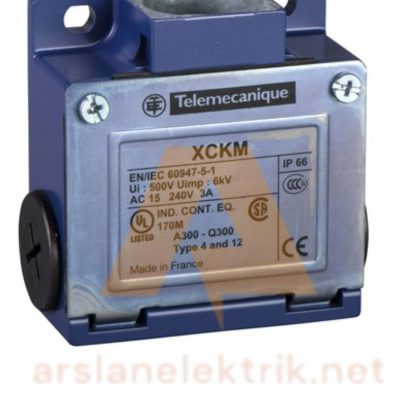 Telemecanique ZCK-M1 Limit Switch Gövdesi ; XCK-M serisi Nihayet Şalteri için 2 kutuplu NA+NK Ani Hareketli Kontak Gövde